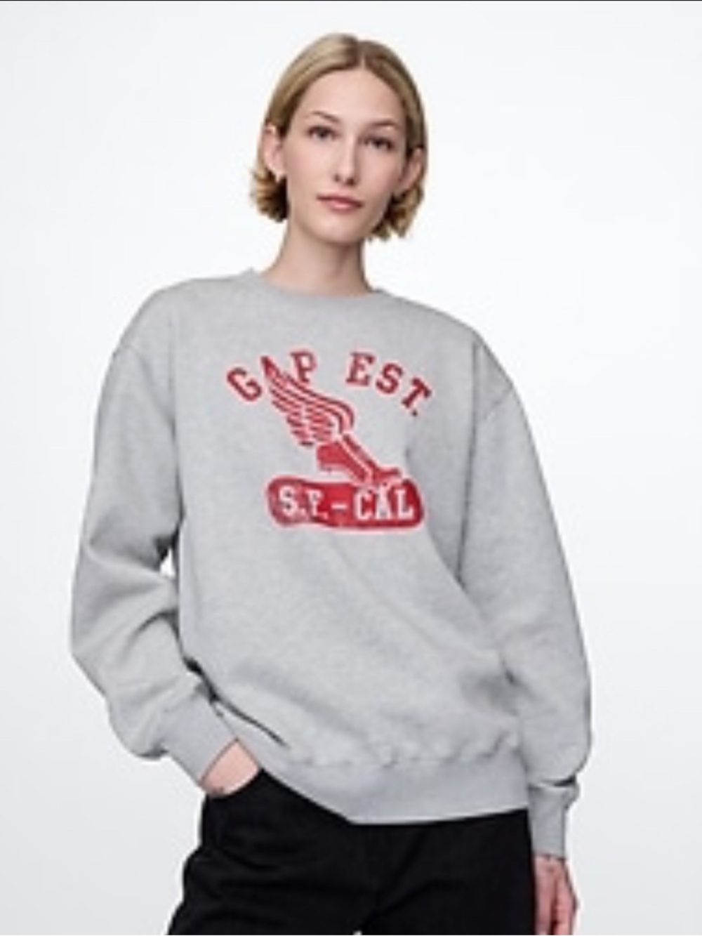 GAP VintageSoft Gap Logo Tunic
Sweatshirt